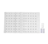 WAHEWUD Étagère de Tension pour Placard, Support de Rangement Extensible en métal, séparateur de Garde-Robe réglable pour Armoire et casier, Organisateur de Placard Robuste (51 à 72 cm/20,1 à 28,3