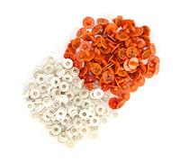 WAHEWUD Étiquettes d'oreille en plastique durable, étiquette d'identification des animaux, plastique durable, doux, traité antigel, étiquettes numérotées uniques pour lapins,