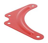 WAHEWUD Lot de 20 plaques de Renfort pour échelle Pliante en Fer galvanisé pour l'intégrité structurelle et la stabilité des Joints pour échelles d'extension et escabeaux