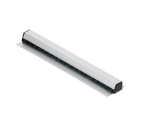 WAHEWUD Porte-billet de restaurant mural de 30 cm, support de reçu de menu en alliage d'aluminium poli sans bavures bords tranchants type de cintre en marbre interne robuste, (40CM)