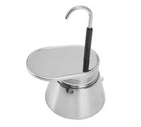 WAHEWUD Preparadora Espresso, machine à expresso de grande capacité, robuste, portable et facile à utiliser, machine à expresso en acier inoxydable adaptée au bricolage à la