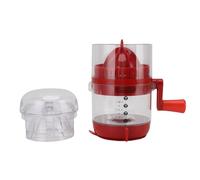 WAHEWUD Presse-citron, presse-agrumes manuel en acier inoxydable avec conception à levier sans effort, presse-agrumes compact pour oranges citrons pamplemousses citrons verts (Rouge)