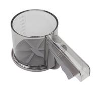 WAHEWUD Tamis à farine léger pour la cuisson, tamis à main en PP antirouille avec maille fine, passoire manuelle de qualité alimentaire pour sucre en poudre, farine d'amande et (Couche unique)