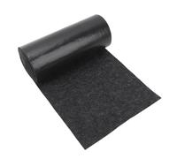WAHEWUD Tapis de couchette pour remorque de Bateau, 6 m x 30 cm, Rembourrage de couchette en Polyester pour Guides de remorque de Bateau, Tapis de Rampe Noir