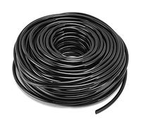 WAHEWUD Tube d'irrigation goutte à goutte de 164 pieds 1/4 pouces, tuyau d'arrosage de jardin flexible en PVC pour parterres de fleurs et pelouse, ligne d'alimentation en eau durab