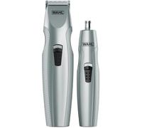 WAHL 05606-308 Gris Tondeuse sans fil - Barbe + nez + oreilles - Batterie à pile
