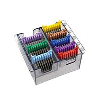 WAHL 5-in-1 Attachement Comb Set, 3-25mm, #1-8, 5-In-1 Blades, acier inoxydable, protection professionnelle pour tondeuse à cheveux