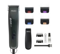 WAHL Animal Clipper Kit Max 60 and Pocket Pro, Tondeuse et coupe-poils pour animaux, tondeuse pour chiens et chats, outils de toilettage pour animaux, tous types de poils, faibles vibrations, noir