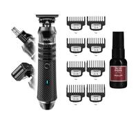 Wahl Pro Series High Visibilty Tondeuse, lame de coupe rapprochée, Lithium-Ion, tondeuse à barbe entièrement lavable, kit de toilettage, têtes interchangeables, sans fil, coupe près de la peau