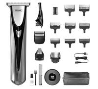 "WAHL Elite All in 1 Multigroomer, tondeuse pour le corps, têtes de lames lavables, tondeuse nez, tonte des poils des oreilles, batterie longue durée, parfaite pour lui, entretien facile "