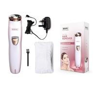 Wahl Épilateur pour le visage, épilation du visage pour femmes, épilateur pour la lèvre supérieure, les joues et le menton, rasoir rotatif. Remove Peach Fuzz, épilation indolore, tondeuse rechargeable