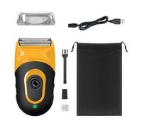 WAHL Extreme Grip Shaver - Lames flexibles, prise en main antidérapante, nettoyage facile, rasage confortable, conçu pour les voyages, autonomie de 60 minutes, indicateur de charge LED au lithium