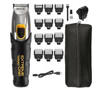 Wahl Extreme Grip Tondeuse à barbe, tondeuse à barbe pour homme, tondeuse sans fil, kit de soins pour hommes, soins de la barbe pour hommes, lames de coupe de précision