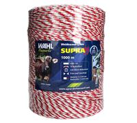 WAHL-FENCE FIL DE CLÔTURE - SUPRA - 1000m Conducteurs 3 x acier inox 0,2mm + 3 x Cu 0,25mm