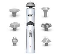 Wahl Flex Masseur de vibrations sans fil, améliore la circulation sanguine, libère les nœuds musculaires, 7 attaches, masseurs à baguette, massage sans fil, paramètres de vitesse réglables