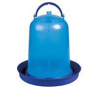 WAHL-Hausmarke Abreuvoir cloche avec anse pour poules "Eco" 8 L en plastique transparent