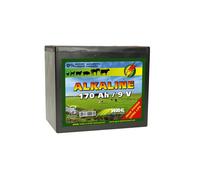 WAHL-Hausmarke Batterie pour clôture électrique 9 V - 170Ah Batterie ALCALINE dans un grand boîtier