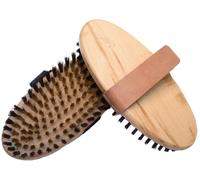 WAHL-Hausmarke Brosse à bétail, poils en laiton dos en bois