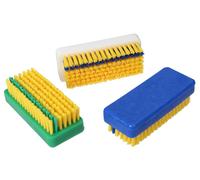 WAHL-Hausmarke Brosse de lavage des mains, plastique, 9 cm de long avec rangée de picots - PREMIUM