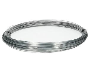 WAHL-Hausmarke Fil de fer zingué 1,6 mm - 5 kg - Anneau 0,07 ohm/m - charge de rupture de 150 kg - env. 317 m