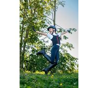 WAHL-Hausmarke Gilet de sécurité pour l'équitation Safe Lite avec fermeture éclair frontale - WAHL 116 cm