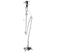 WAHL-Hausmarke SUPPORT DE QUEUE POUR VACHE, orig. Allgäu avec des élastiques haute performance/ notre marque