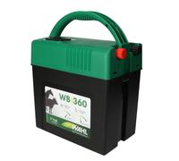 WAHL-Hausmarke WB 360 - Électrificateur à batterie 9 V 0,36 joule