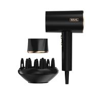 WAHL Ionic Flow Hairdryer, séchage professionnel, sans frisottis, puissant, léger, jet d'air froid, concentration de chaleur, diffuseur, vitesse rapide, coiffage, compact, voyage