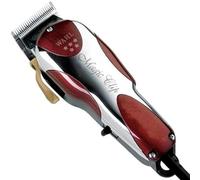 Wahl Magic clip Rouge, Acier inoxydable