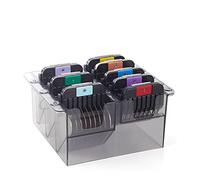 MOSER Boite de contre-peignes 8 pièces - Snap-on 3, 6, 10, 13, 16, 19, 22 et 25mm - Pour chien