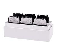 WAHL Premium Magnetic Attachment Combs, #0.5-4, 1.5-13mm, peignes de guidage pour tondeuse, boîte de rangement, accessoires pour tondeuse et tondeuse de précision, noir, Kuno, Chromstyle, Genio