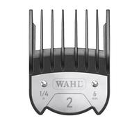WAHL Premium Magnetic Attachment Combs, #2, 6mm, peignes de guidage pour tondeuse, accessoires pour tondeuse et tondeuse de précision, noir, Kuno, Chromstyle, Genio