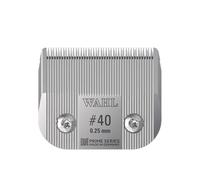 Wahl Prime Series Lames, #40, 0.25mm, Jeu de Lames, Tondeuse pour Animaux, Lames de Remplacement, pièces détachées pour Tondeuse pour Animaux, Acier Inoxydable, résistant à la Rouille, Coupe précise