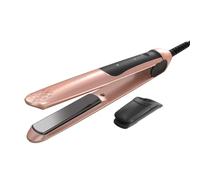 Wahl Pro Glide, Lisseur Plaques Céramique Kératine, 150 à 210 °C, Or Rose | Lisseur à Plaques Céramique Enrichies en Kératine, Température Réglable 150 à 210 °C, Chauffe en 60 Secondes, Housse Incluse