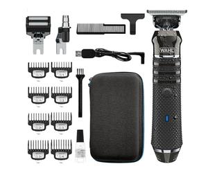 Wahl Pro Series High Visibilty Tondeuse, lame de coupe rapprochée, Lithium-Ion, tondeuse à barbe entièrement lavable, kit de toilettage, têtes interchangeables, sans fil, coupe près de la peau