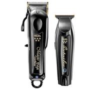 Wahl Professional Combinaison de barbier sans fil, clip magique sans fil et nettoyant Li, temps de fonctionnement de 100 minutes