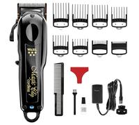 Wahl Tondeuse de barbier professionnelle sans fil Magic Clip, utilisée pour tous les types de cheveux, retrait en vrac, moteur amélioré, coupes lisses, technologie Crunch Blade