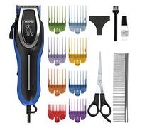 WAHL Tondeuse pour Animaux de Compagnie, kit de toilettage pour Chien avec Peignes à Code Couleur, Tondeuse de toilettage complète pour Chiens, Tondeuse Filaire à Faible Bruit, Lames tranchantes en
