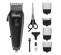 Wahl Tondeuse pour chien, kit de toilettage multi-coupes pour chien et chat, manteau complet pour animal de compagnie, cordon à faible bruit, animaux de compagnie à la maison, résistant à la rouille, lames en acier à haute teneur en carbone rectifiées avec précision, légères 100 gr