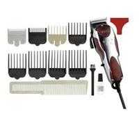 Wahl Magic clip Rouge, Acier inoxydable