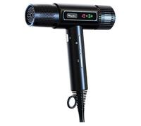 Wahl Vanquish, Sèche-Cheveux Professionnel avec Embouts et Diffuseur, Noir | Sèche-Cheveux Professionnel 1600 W, Technologie FlowControl, Ionique, 4 Réglages de Chaleur, Embouts Magnétiques et Diffuseur