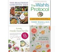 Wahls protocol,the anti-inflammatory & autoimmune cookbook, healthy medic food and diet bible 4 books collection set