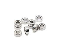 WAHRE 10 pièces MR1660ZZ roulement ABEC-7 6x16x5 Mm roulements for Billes en Acier Inoxydable MR1660 R1660 Z ZZ