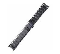 WAHRE 22mm 24mm Noir Lisse Givré Mat Bracelet en Céramique Fit for Armani Ar1451 Ar1452 Ar1475 Ar1474 Homme Montre Bracelet Bracelet Bande Ceinture(Black Matte,24mm)