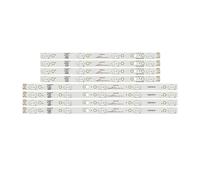 WAHRE Bande LED for LG 43UJ620V 43UJ6200 CRH-A4330300104L6CNRev1.0 CRH-A4330300105R6CNRev1.0 CRH-A4330300105R74CREV1.0(1 Set)