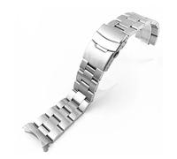 WAHRE Bracelet en Acier Inoxydable for Bracelet De Montre for Seiko SKX007/009, en Métal, Adapté for Rolex, Adapté Au Bracelet for Oyster, 18/19/20/22/24mm(19mm)