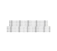 WAHRE Rétroéclairage LED adapté for Samsung UE55TU7092U UE55TU7125 UA55TU7000 UN55TU7000 55TU7000 UN55TU8000 UN55TU8200 SVC550F53/78_L R