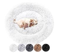 Wahre Tierliebe Panier pour chien Fluffy Wolke - L'original avec housse lavable - Panier pour chien - Lit moelleux pour chiens de grosse, moyenne et petite taille