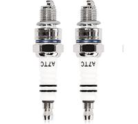 Wai Danie 2 x Bougie d'allumage A7TC C7HSA Compatible avec GY6 50cc 70cc 90cc 110cc 125cc 140cc 150cc ATV Moped Quads Go Kart Scooter 4 Wheeler Pit Bike Dirt Bike Buggy Taotao ATC110 Moteurs 4 Temps