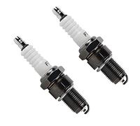 Wai Danie 2PCS Bougies d'allumage F7TC Compatible avec Honda GX110 GX120 GX140 GX160 GX200 GX240 GX270 GX340 GX390 GCV160 GCV190 Générateur Tondeuse à gazon Tracteur Rototiller Go Kart Mini Bike